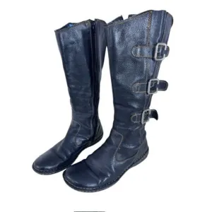 &quot;BOC&quot; Black/Brown Maira Boot Size 9 Y2K Matrix Goth Grunge Edward Scissor Hands