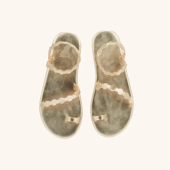 Ancient Greek Sandals Cronos Sandal - Platinum