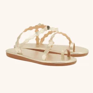 Ancient Greek Sandals Cronos Sandal - Platinum