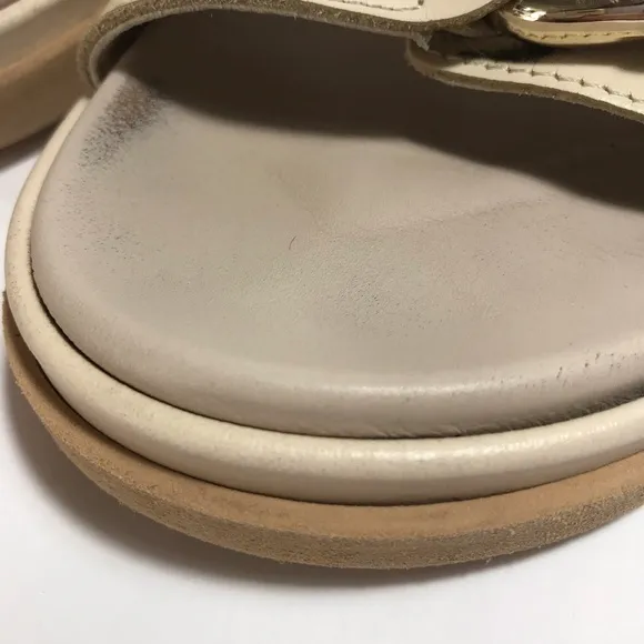 Anthropologie ALOHAS Harper Leather Buckle-Up Sandals EU 40 US 9
