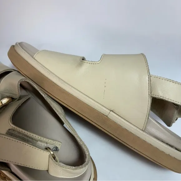 Anthropologie ALOHAS Harper Leather Buckle-Up Sandals EU 40 US 9