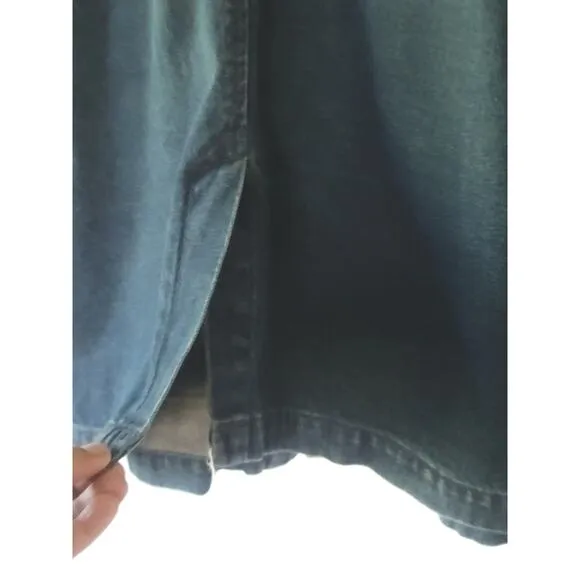 Anthropologie Morgan Utility Women's Denim Jacket- NWT - Large