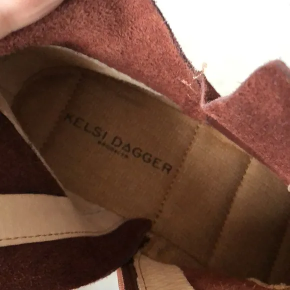 ANTHROPOLOGY Kelsi Dagger Brooklyn Latch Ankle Boots