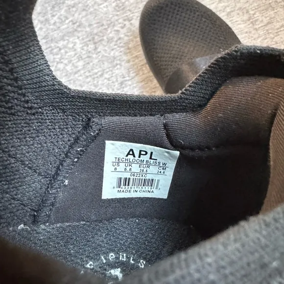 APL Women's TechLoom Bliss - Black / Black - Size 8