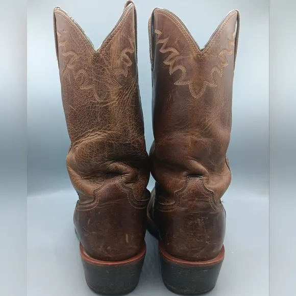 Ariat Circuit Men's Size 10.5 D Boots Western Cowboy Brown Leather Distressed