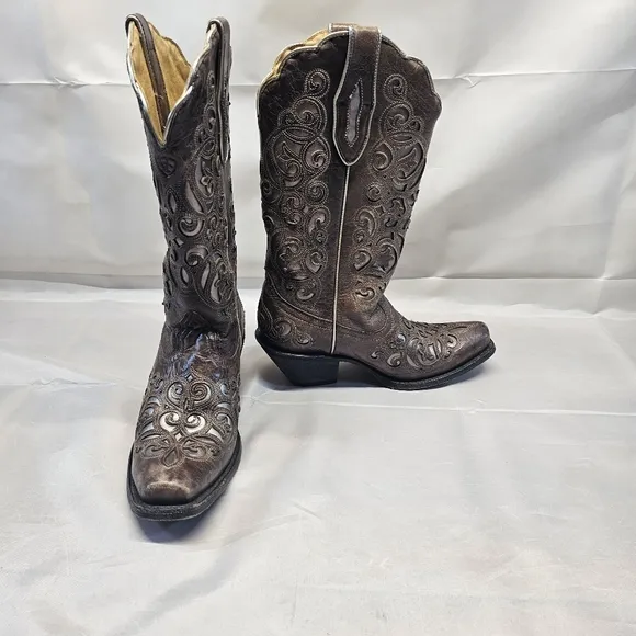 Ariat Ladies Divine Boots Crackled Taupe‎ 10034110 Size 8B