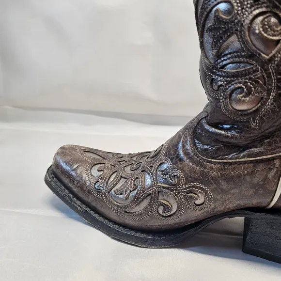Ariat Ladies Divine Boots Crackled Taupe‎ 10034110 Size 8B