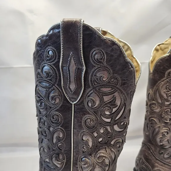 Ariat Ladies Divine Boots Crackled Taupe‎ 10034110 Size 8B