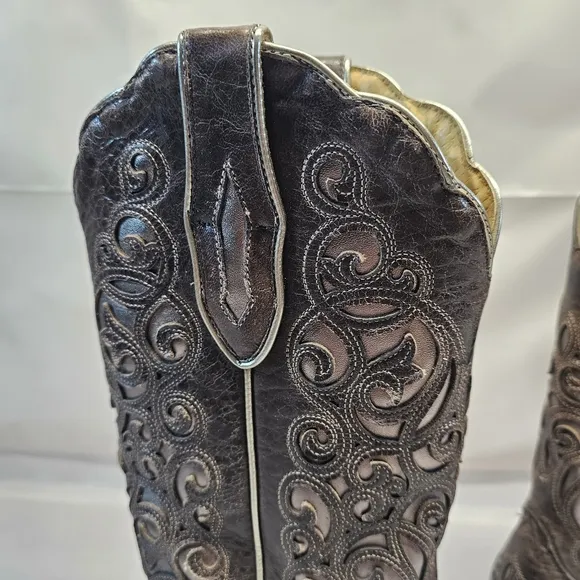 Ariat Ladies Divine Boots Crackled Taupe‎ 10034110 Size 8B