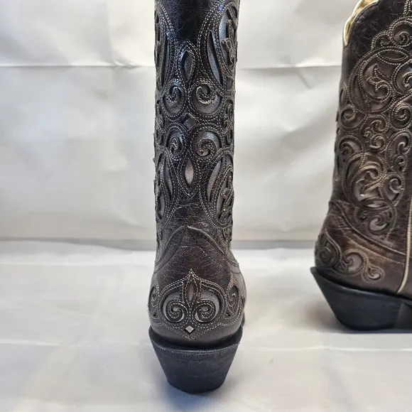 Ariat Ladies Divine Boots Crackled Taupe‎ 10034110 Size 8B