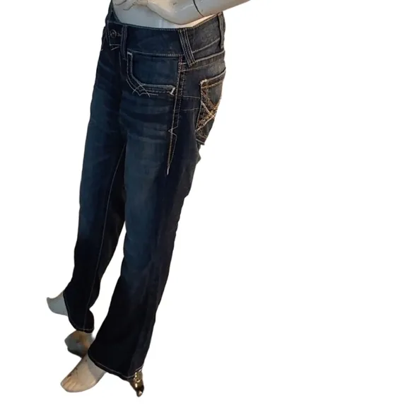 ARIAT R.E.A.L MID RISE WOMEN'S BOOTCUT JEANS SIZE 30