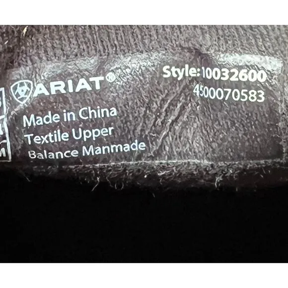 Ariat Sneaker Shoes Womens 8 Multicolor Stripe Old Muted Serape Slip On Comfort