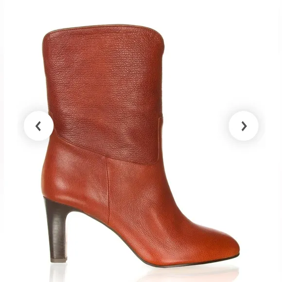 ba&amp;sh Brown Leather boots Cidie size EU38 New in box