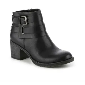 Baretraps Dionna Ankle Boots Black Burnished size 10 Straps