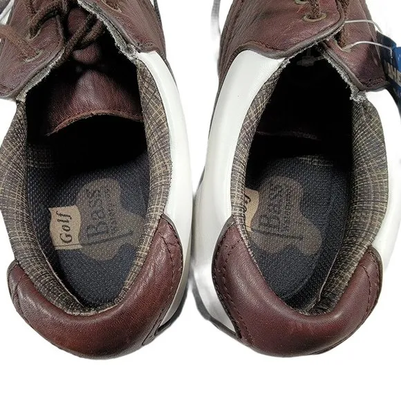 Bass Golf Waterproof Golfing Shoes Size 8M White