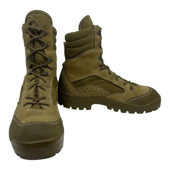 BATES Hot Weather Combat Hiker Boots  9&quot; US Military 11R W911QY12F012441 E03612A