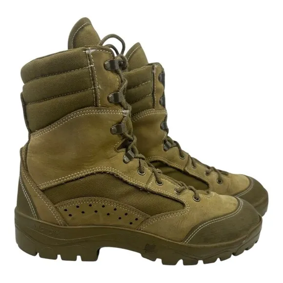 BATES Hot Weather Combat Hiker Boots  9&quot; US Military 11R W911QY12F012441 E03612A