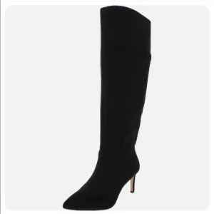 BCBGeneration Womens Marlow Black Knee-High Boots 6 (Wide Calf)