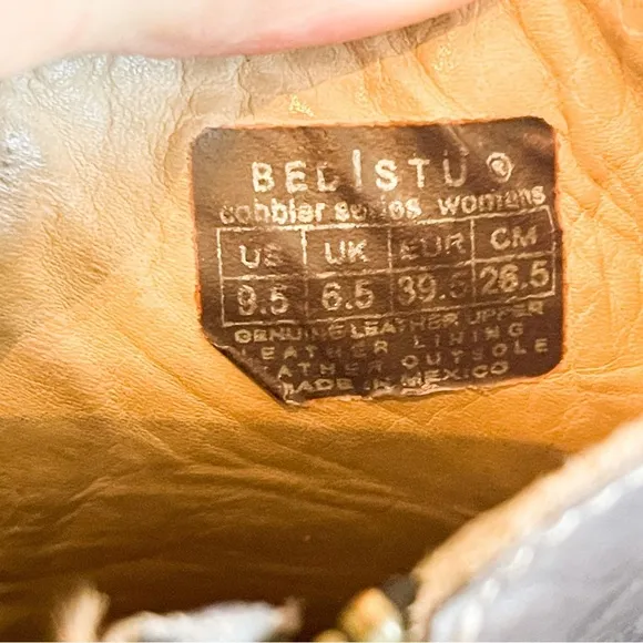 Bed Stu Cobbler Series Sonic Ankle Boots