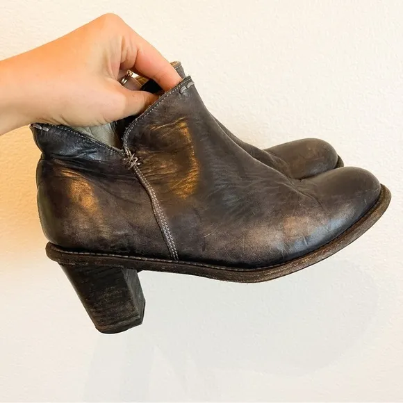 Bed Stu Cobbler Series Sonic Ankle Boots
