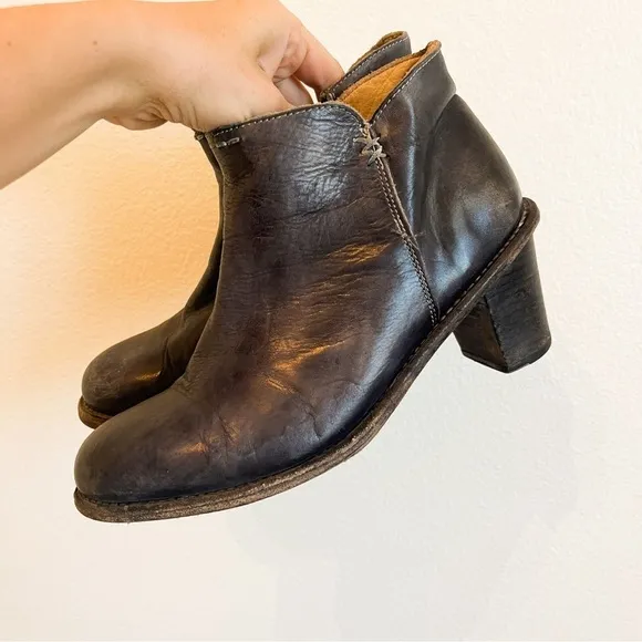 Bed Stu Cobbler Series Sonic Ankle Boots