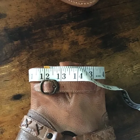 Bed Stu Harness Ankle Boots 8.5