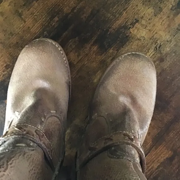 Bed Stu Harness Ankle Boots 8.5