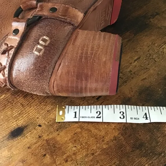Bed Stu Harness Ankle Boots 8.5