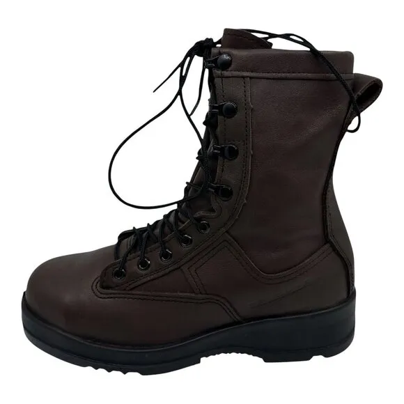Belleville 330ST Hot Weather Steel Toe Brown Boot Unisex Woman's Size 9 Men's 7