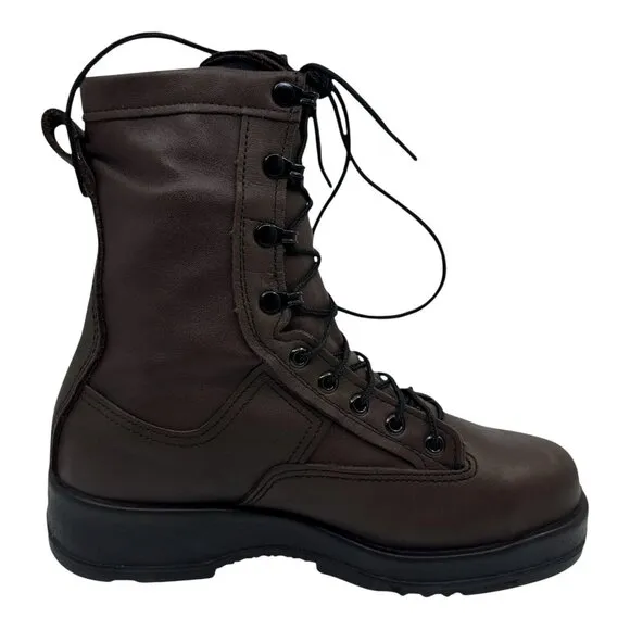Belleville 330ST Hot Weather Steel Toe Brown Boot Unisex Woman's Size 9 Men's 7