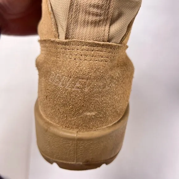 Belleville 390 DES Hot Weather Khaki Tan Military Combat Boots 11 Narrow USA
