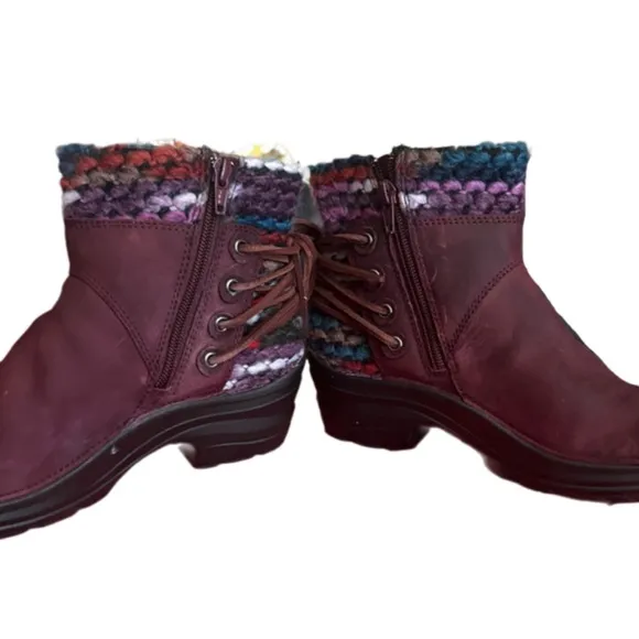 Bionica reign leather ankle boots