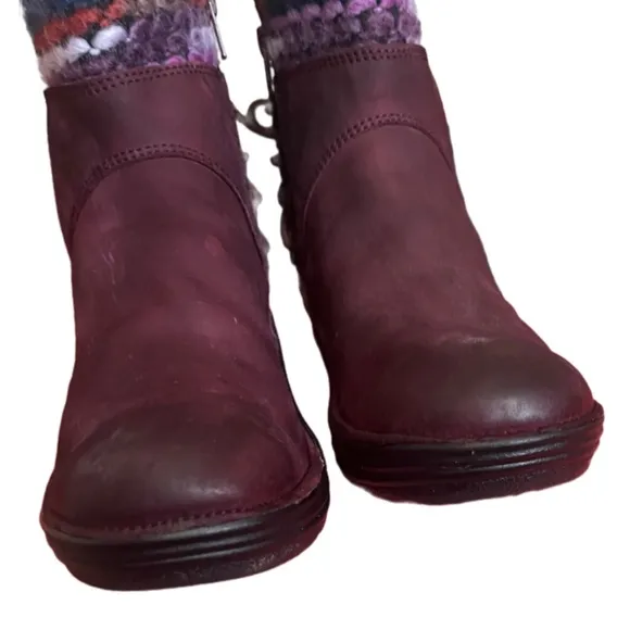 Bionica reign leather ankle boots