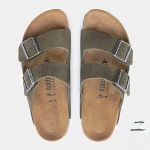 Birkenstock Arizona Sandals in Thyme Suede