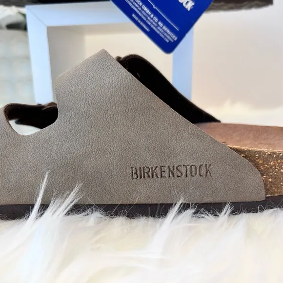 Birkenstock Brown Double Strap Sandals. NWT