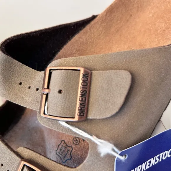 Birkenstock Brown Double Strap Sandals. NWT