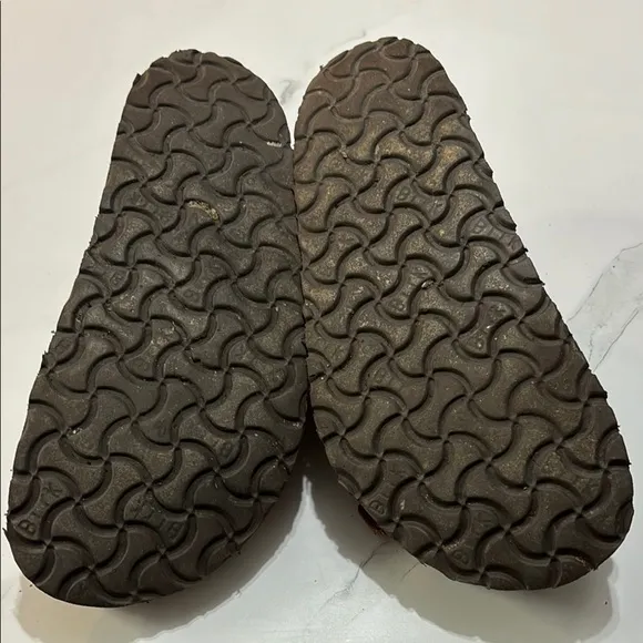 BIRKENSTOCK Brown Leather Sandals