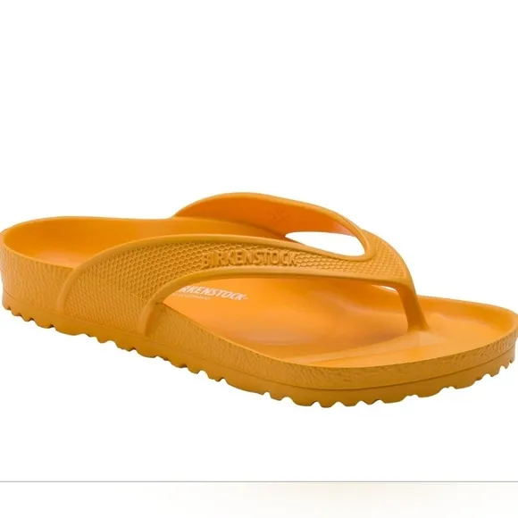 Birkenstock Eva Honolulu Zinnia Orange Thong Flip Flops Sandals NEW Size 7