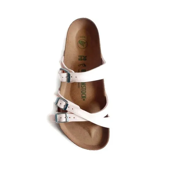 Birkenstock Franca Birkibuc Sandals Womens Size 7 Light Rose Regular Fit EU 38