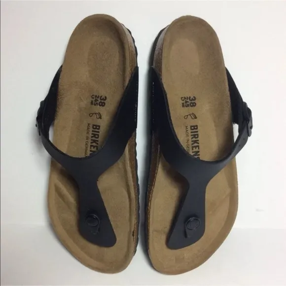 Birkenstock Gizeh Birko-Flor Foodbed Sandal BK 38