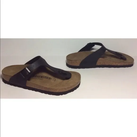 Birkenstock Gizeh Birko-Flor Foodbed Sandal BK 38