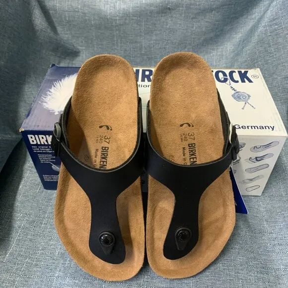 Birkenstock Gizeh Black Sandals
