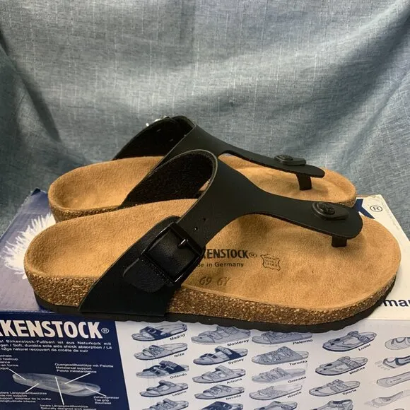 Birkenstock Gizeh Black Sandals
