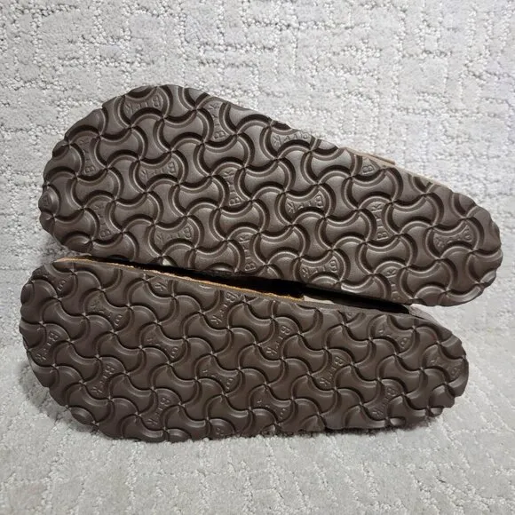 Birkenstock Gizeh Size EU 38 L7 M5 US Brown Birko-Flor Flip Flop thong Sandals