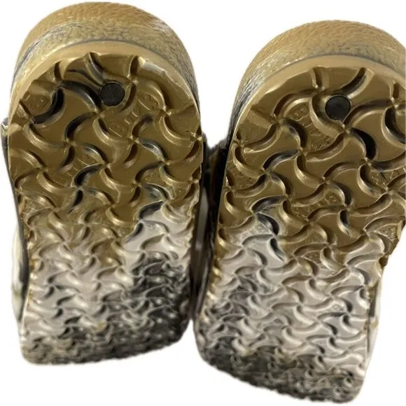 Birkenstock Kids Unisex Arizona Eva Glamour Gold Sandal Us Kids 12 Narrow Fit