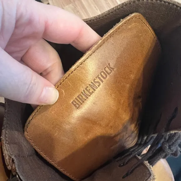 Birkenstock Longford Leather Lace Up Tall Boots