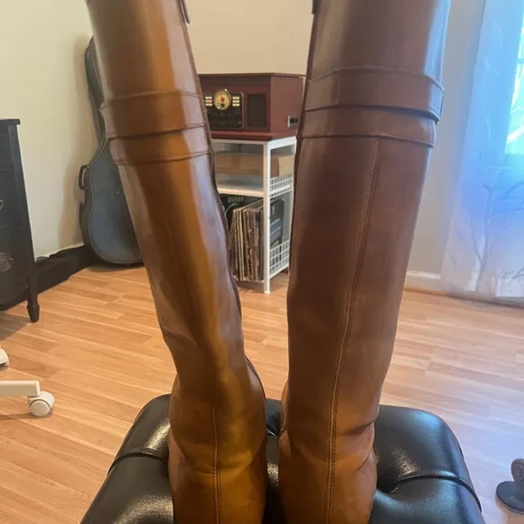 Birkenstock Longford Leather Lace Up Tall Boots