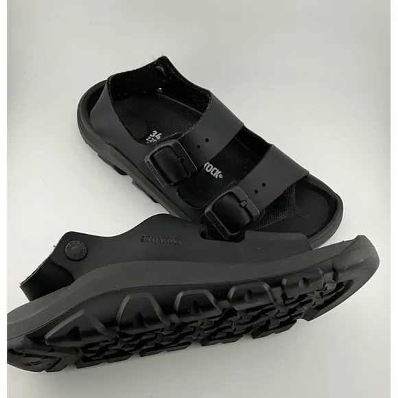 Birkenstock Mogami Sandals Kids Size EUR Size 34 US Size 3-3.5 Black Slingback