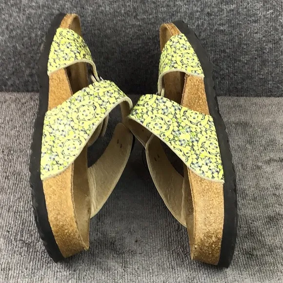 Birkenstock Papillio SandalsYellow Floral Sz 38