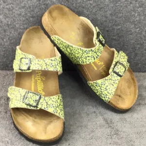Birkenstock Papillio SandalsYellow Floral Sz 38